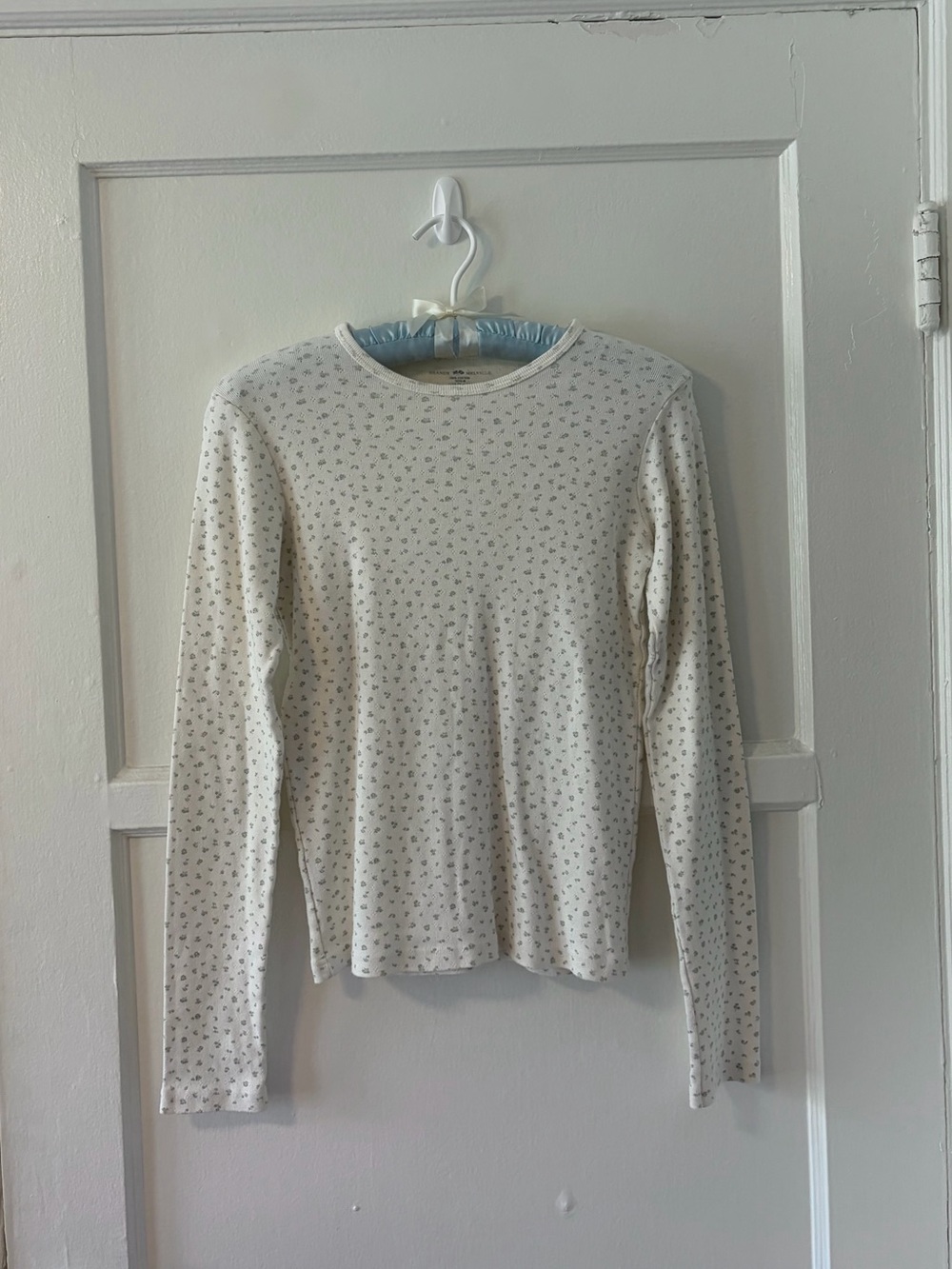 Brandy Melville Floral Long Sleeve Top